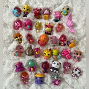 Hatchimals CollEGGtibles Lot Pink & Orange Glitter Easter Toys Set